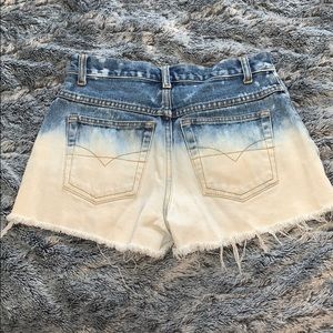 Ombré Jean Shorts